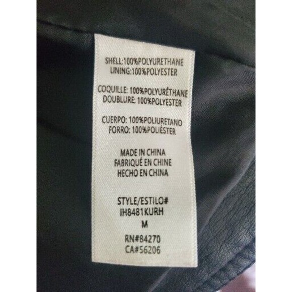 David's Bridal faux leather just married jacket - Picture 9 of 11